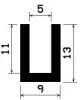 0695/EPDM65 Profil-U