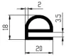 20x18/2mm Silikon 60