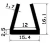 1572/EPDM65 Profil-U