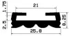 2143/EPDM65 Profil-C