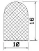 25522/EPDM65 D-profil