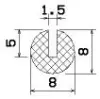 25141/EPDM65 Profil-U