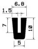 1636/EPDM65 Profil-U