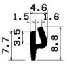 2438/EPDM 70 Profil-U