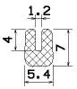 25265/EPDM65 Profil-U