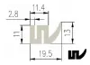 19/12x11mmSILIKON 60