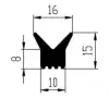 16/10x15mm Silikon 60 - sprov