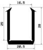 0611/EPDM65 Profil-U