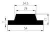 54x29x17mm NBR 75