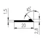 20x2,5mm EPDM60