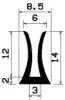 0444/EPDM65 Profil-U