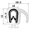 0046/mikroporzn EPDM/EPDM s kovovou vztuhou