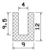 25501/EPDM65 Profil-U