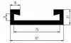 87/75x21mm EPDM 70  Profil-C