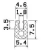 25662/EPDM65 Profil-U