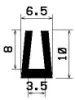 0882/EPDM65 Profil-U