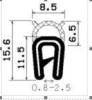 0648/mikroporzn EPDM/EPDM65 s kovovou vztuhou