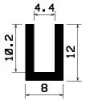 0672/EPDM65 Profil-U