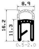 0094/mikroporzn EPDM/EPDM s kovovou vstuhou