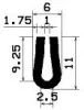 0292/EPDM65 Profil-U