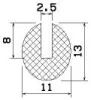 25305/EPDM65 Profil-U