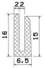 25032/EPDM65 Profil-U