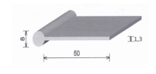 58/50x8mm PVC 65 - ADI ern