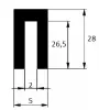 28x5/2mm EPDM 70