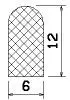 25519/EPDM65 D-profil