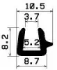 1619/EPDM65 Profil-U