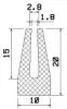 25251/EPDM65 Profil-U