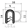 0090/mikroporzn EPDM/EPDM s kovovou vstuhou