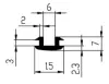 15/6x7/3mm EPDM 70- sprov