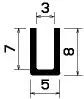 0116/EPDM65 Profil-U