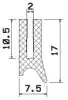 25507/EPDM65 Profil-U