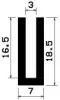 0320/EPDM65 Profil-U