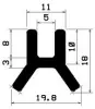 1890-10x16mm EPDM70    U-profil